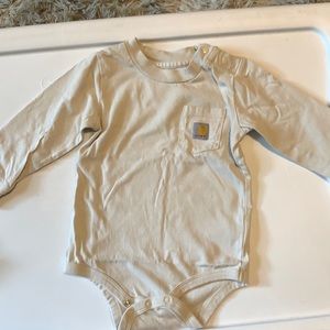 Baby boys carhartt onesie 12 month